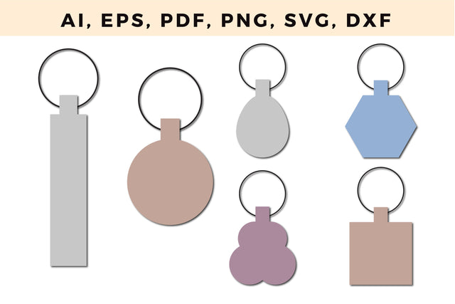 Key Fob cut file, Multilayer Laser Cut Files, SVG, 3D Designs, Mini Design Bundles SVG MD JOYNAL ABDIN 