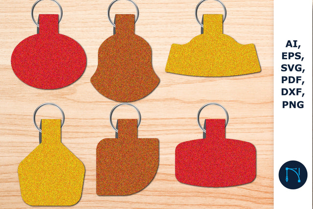 Key Fob, Keychain SVG Template bundle SVG MD JOYNAL ABDIN 