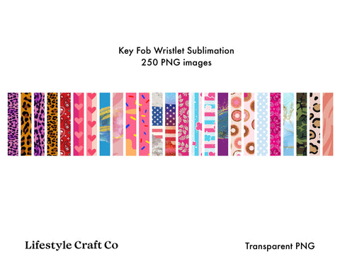 Key Fob png Sublimation Design 250, Key Fob Wristlet Bundle Sublimation Lifestyle Craft Co 