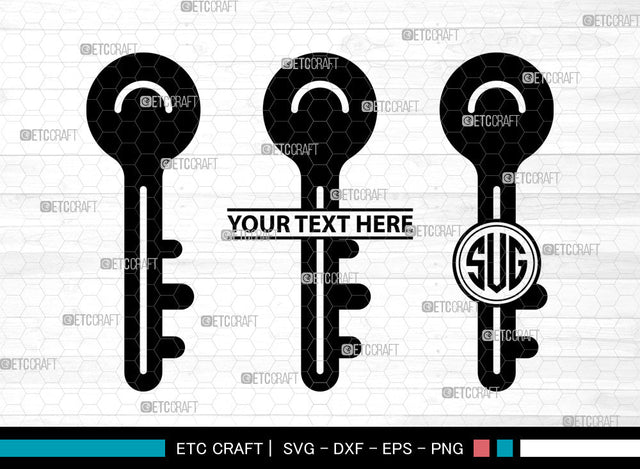 Key Icons Monogram, Key Svg, Smart Key Svg, Keys, Magic Key, Key Monogram, Icon Monogram, Svg Cut File, Dxf, Eps, Png, SVG ETC Craft 