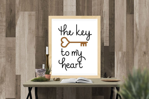 Key to my Heart SVG Designed by Geeks 