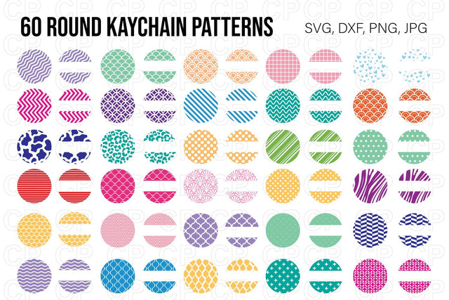 Keychain Bundle SVG, Keychain Pattern SVG SVG cutperfectstudio 