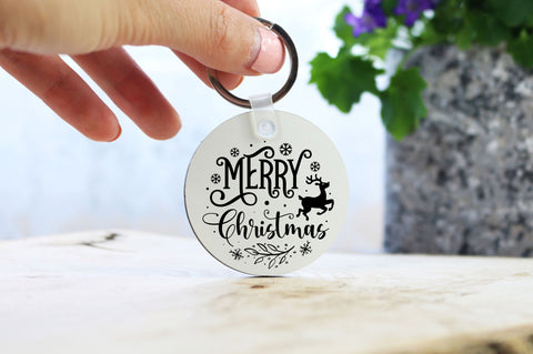 Keychain Christmas SVG Bundle SVG Regulrcrative 