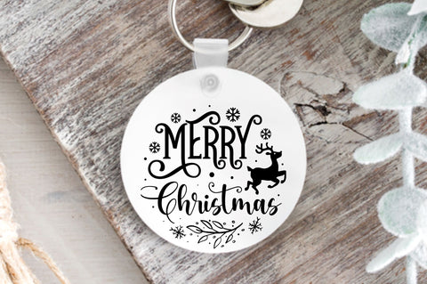 Keychain Christmas SVG Bundle SVG Regulrcrative 