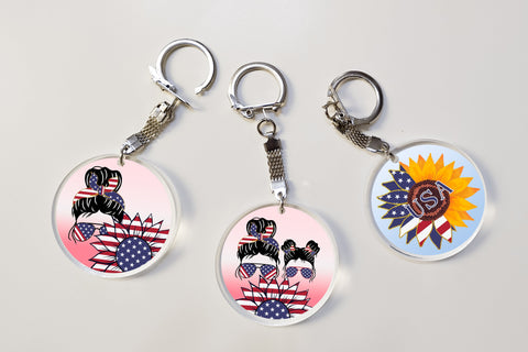 Keychain design PNG | Patriotic keychain Sublimation Svetana Studio 