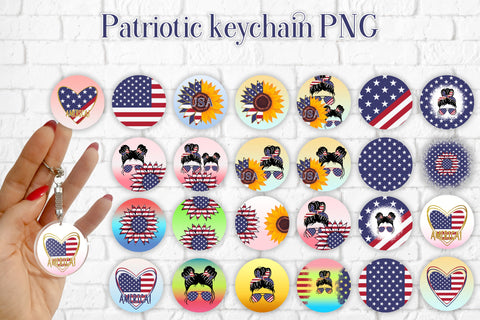Keychain design PNG | Patriotic keychain Sublimation Svetana Studio 