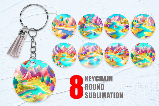 Keychain | Keyring Sublimation SVG artnoy 