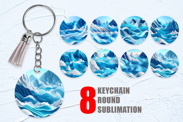 Keychain | Keyring Sublimation SVG artnoy 