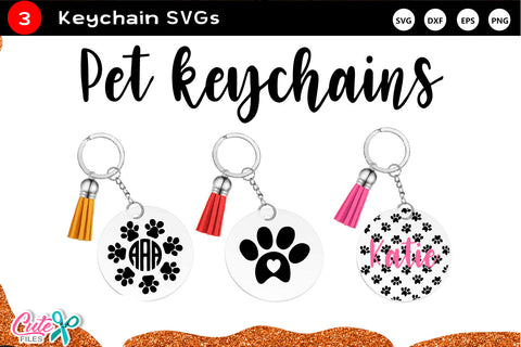 Keychain Mega Bundle | keyring included SVG file for crafter SVG Cute files 