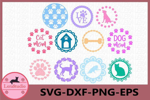 Keychain pattern frames svg SVG Lerastudio 