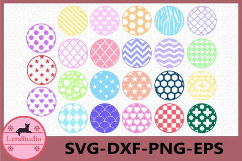 Keychain pattern frames svg SVG Lerastudio 