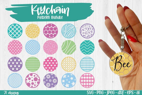 Keychain patterns svg | Keychain pattern background SVG TatiStudio 