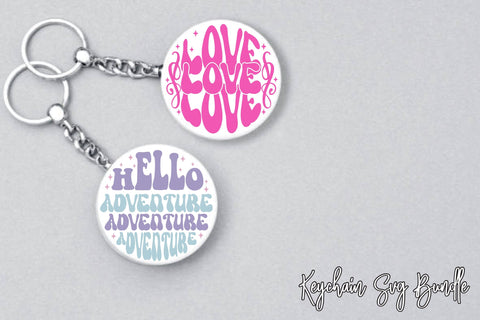 Keychain PNG Bundle Sublimation Creativeart88 