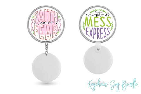 Keychain PNG Bundle Sublimation Creativeart88 