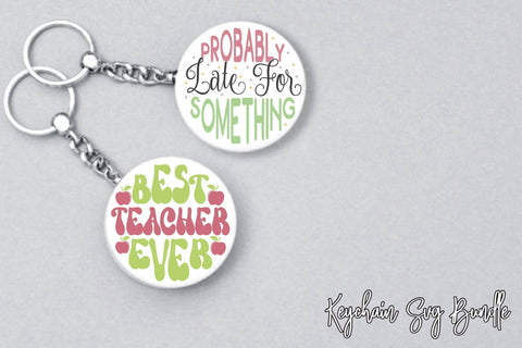 Keychain PNG Bundle Sublimation Creativeart88 