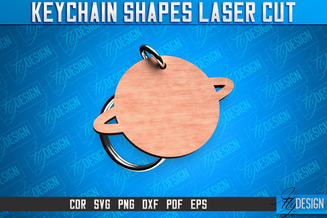Keychain Shapes Laser Cut SVG | Keychain Laser Cut SVG Design | CNC Files SVG Fly Design 