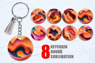 Keychain Sublimation artnoy 