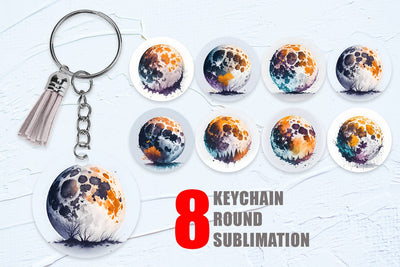 Keychain Sublimation SVG artnoy 