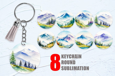 Keychain Sublimation SVG artnoy 