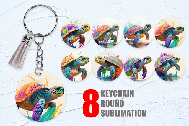 Keychain Sublimation SVG artnoy 