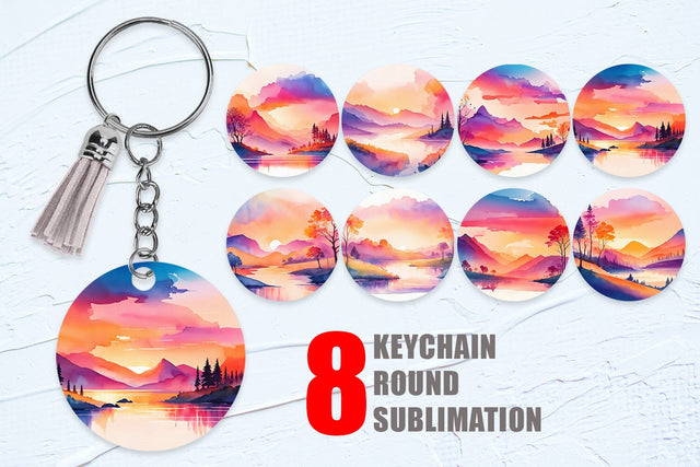 Keychain Sublimation SVG artnoy 