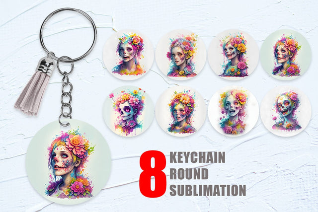 Keychain Sublimation SVG artnoy 