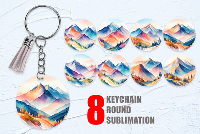 Keychain Sublimation SVG artnoy 