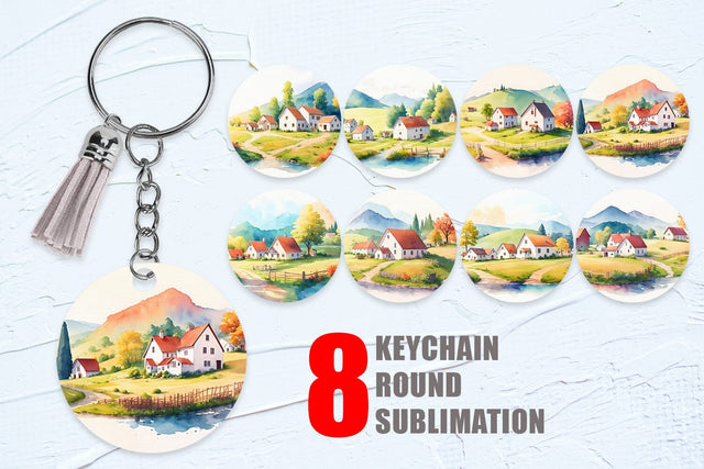 Keychain Sublimation SVG artnoy 
