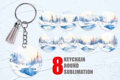 Keychain Sublimation SVG artnoy 