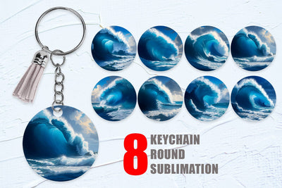 Keychain Sublimation SVG artnoy 