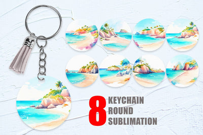 Keychain Sublimation SVG artnoy 