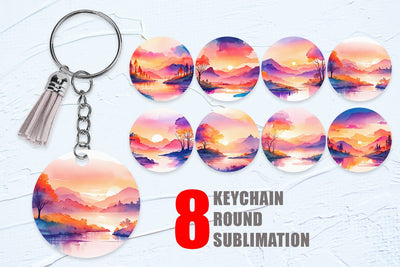 Keychain Sublimation SVG artnoy 