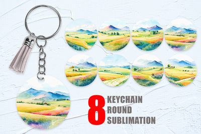 Keychain Sublimation SVG artnoy 