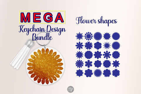 Keychain SVG bundle, keyring patterns SVG Artisan Craft SVG 