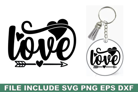 Keychain SVG Bundle SVG Ariyan 