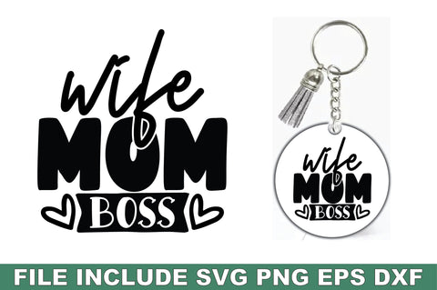 Keychain SVG Bundle SVG Ariyan 