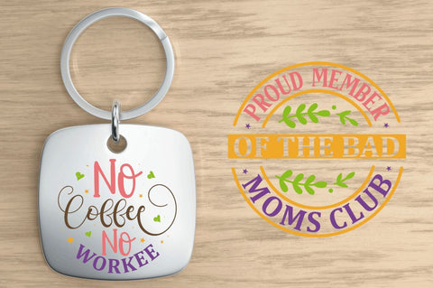 Keychain SVG Bundle SVG Regulrcrative 