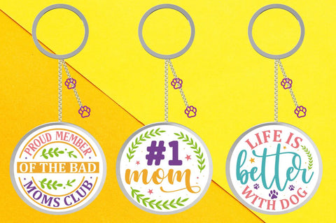 Keychain SVG Bundle SVG Regulrcrative 