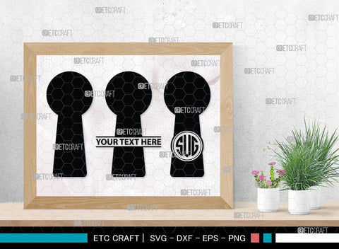 Keyhole Symbol Silhouette, Keyhole Symbol Svg, Keyhole Svg, Lock Svg, Key Svg, Keyhole Silhouette Bundle, SB00074 SVG ETC Craft 