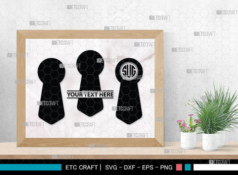 Keyhole Symbol Silhouette, Keyhole Symbol Svg, Keyhole Svg, Lock Svg, Key Svg, Keyhole Silhouette Bundle, SB00074 SVG ETC Craft 