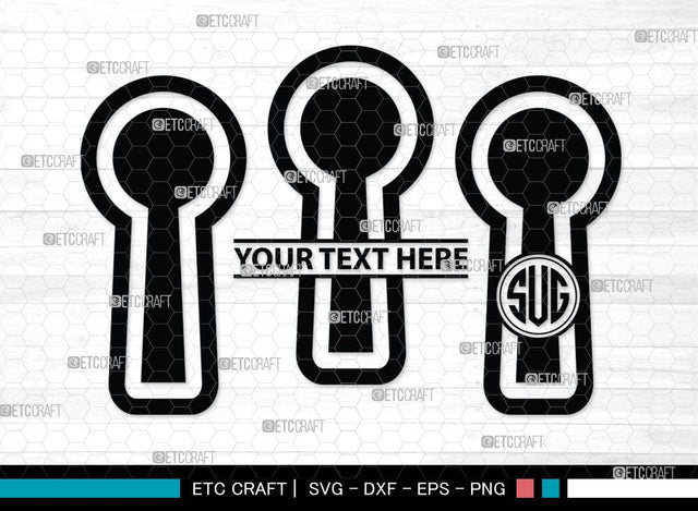 Keyhole Symbol Silhouette, Keyhole Symbol Svg, Keyhole Svg, Lock Svg, Key Svg, Keyhole Silhouette Bundle, SB00074 SVG ETC Craft 
