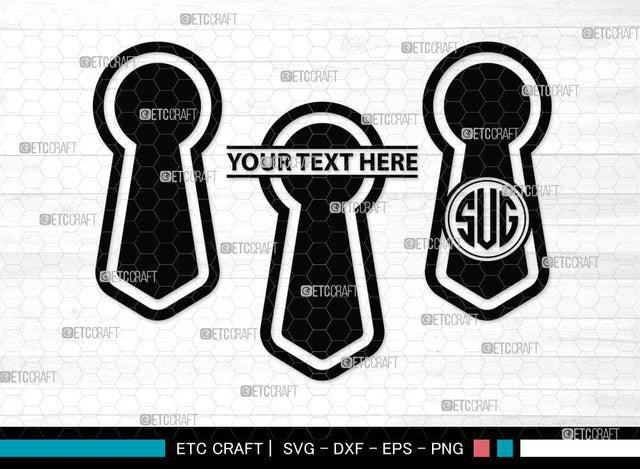 Keyhole Symbol Silhouette, Keyhole Symbol Svg, Keyhole Svg, Lock Svg, Key Svg, Keyhole Silhouette Bundle, SB00074 SVG ETC Craft 