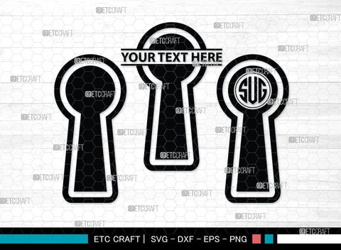 Keyhole Symbol Silhouette, Keyhole Symbol Svg, Keyhole Svg, Lock Svg, Key Svg, Keyhole Silhouette Bundle, SB00074 SVG ETC Craft 