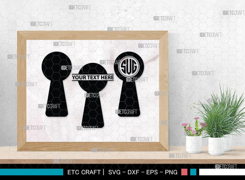 Keyhole Symbol Silhouette, Keyhole Symbol Svg, Keyhole Svg, Lock Svg, Key Svg, Keyhole Silhouette Bundle, SB00074 SVG ETC Craft 