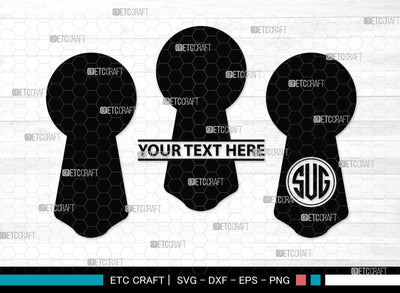 Keyhole Symbol Silhouette, Keyhole Symbol Svg, Keyhole Svg, Lock Svg, Key Svg, Keyhole Silhouette Bundle, SB00074 SVG ETC Craft 
