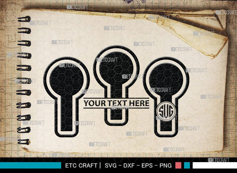 Keyhole Symbol Silhouette, Keyhole Symbol Svg, Keyhole Svg, Lock Svg, Key Svg, Keyhole Silhouette Bundle, SB00074 SVG ETC Craft 