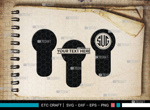 Keyhole Symbol Silhouette, Keyhole Symbol Svg, Keyhole Svg, Lock Svg, Key Svg, Keyhole Silhouette Bundle, SB00074 SVG ETC Craft 