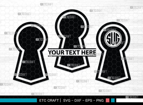 Keyhole Symbol Silhouette, Keyhole Symbol Svg, Keyhole Svg, Lock Svg, Key Svg, Keyhole Silhouette Bundle, SB00074 SVG ETC Craft 