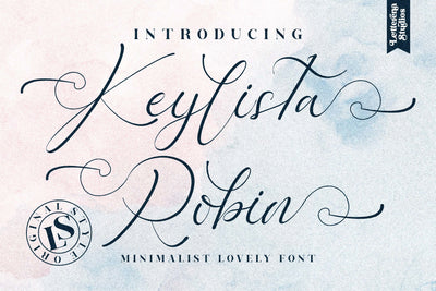Keylista Robin Font Letterena Studios 
