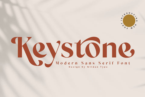 Keystone Font Wildan Type 